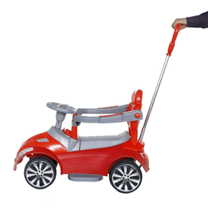 ماشین کودک بی بی ماک طرح آلفا رومئو قرمز-طوسی مدل ZV-10 -اسباب بازی